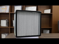 맞춘 직류 전기로 자극된 프레임 고효율 깊이인 주름 헤파필터  H13 H14 수술실 헤파필터