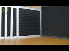 0.3 마이크론 벌집형 전치 필터 탄소 공기 정화 필터 용이한 설치