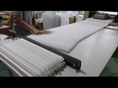 HVAC / 환기를 위한 종합적 섬유 G4 프리 주름형 패널 필터