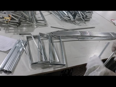 중간 효율성 합성 섬유 주머니 가방 공기 필터