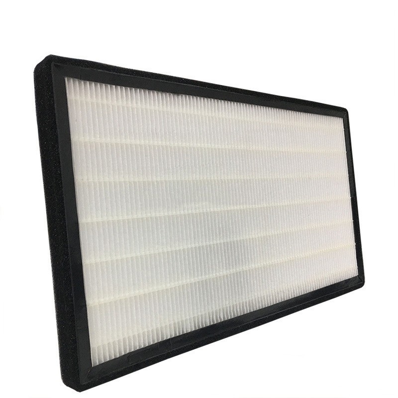 GI 프레임 형태 0.5 마이크론 PP 섬유 HEPA 공기 정화 필터 OEM ODM