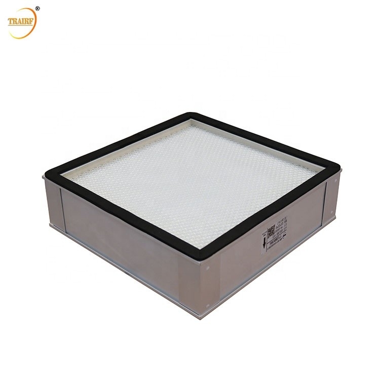 글라스파이버 언론과 0.3 um 24x24 HEPA 공기 정화 필터 플로우 후드 필터