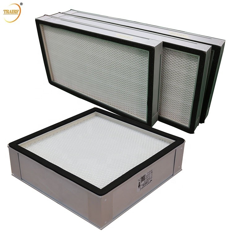 글라스파이버 언론과 0.3 um 24x24 HEPA 공기 정화 필터 플로우 후드 필터