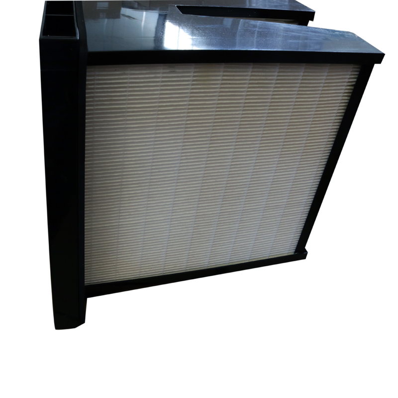 ABS 재질 프레임 마이크로파인 글라스 미디어 24x24x12 Ｖ 뱅크 필터 HEPA 공기 정화 필터