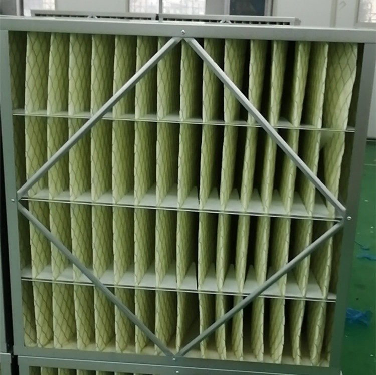 직류 전기로 자극된 골조는 F7 HVAC 공기 정화 필터 높은 먼지 포집량 능력을 주름잡았습니다