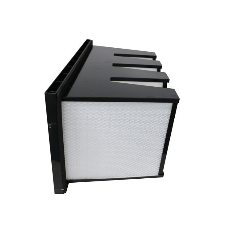 HVAC시스템을 위한 ABS 재질 골조 0.5 마이크론 Ｖ 뱅크 필터