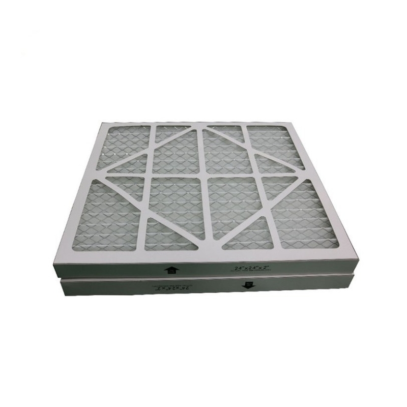 HVAC / 환기를 위한 종합적 섬유 G4 프리 주름형 패널 필터