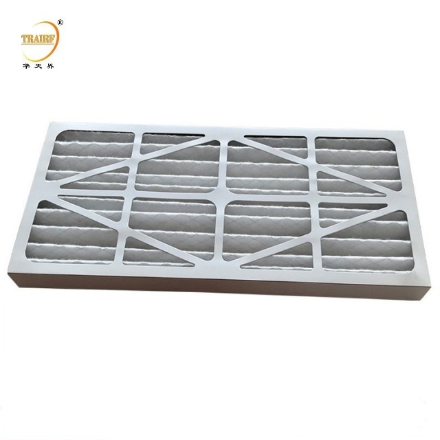 Merv 8 카드보드 프레임 AC 오븐 공기 필터 HVAC 시스템 부품