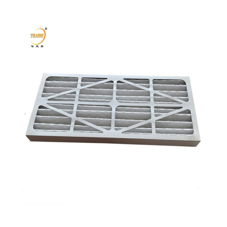 카드보드 프레임 메르브 플레이트 HVAC AC 오븐 사전 공기 필터 사용자 지정 세척 가능