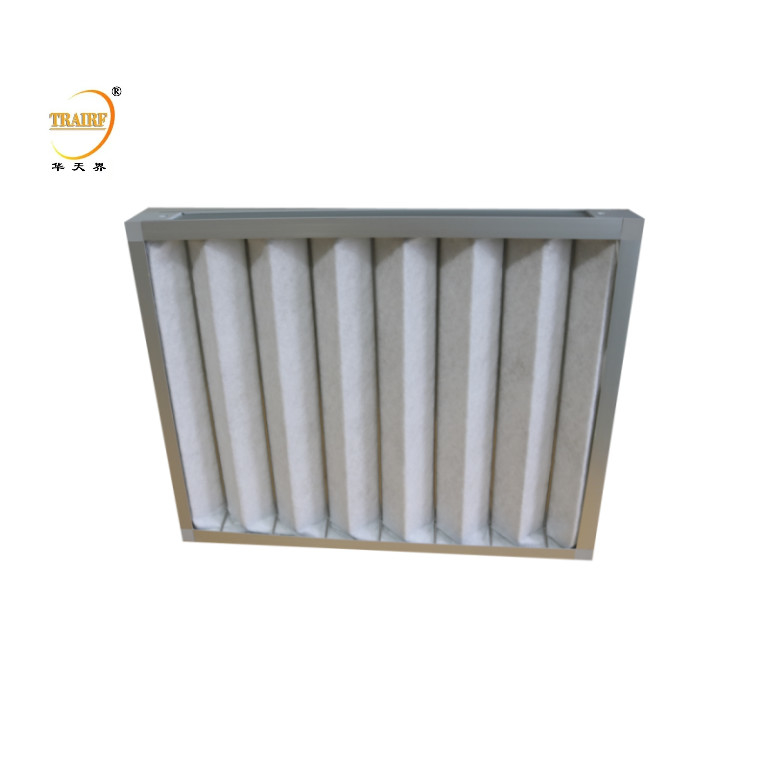 맞춤 폴리에스터 HVAC 필터 플레이트 공기 필터 먼지 냄새 공기 필터