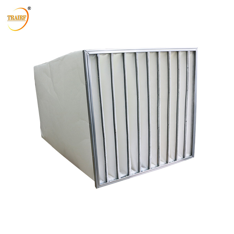 맞춤형 10 주머니 중형 가방 필터 HVAC, AHU, 청정실 G4