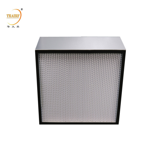 H14 알루미늄 깊은 플레트 라미나리 흐름 후드 HVAC 시스템을위한 HEPA 공기 필터