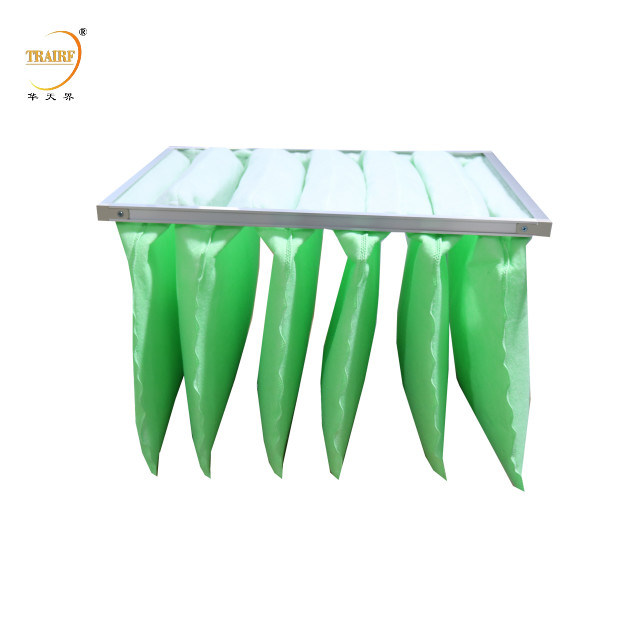 F6형 산업용 녹색 흰색 페인트 에어컨 부스 스톱 필터