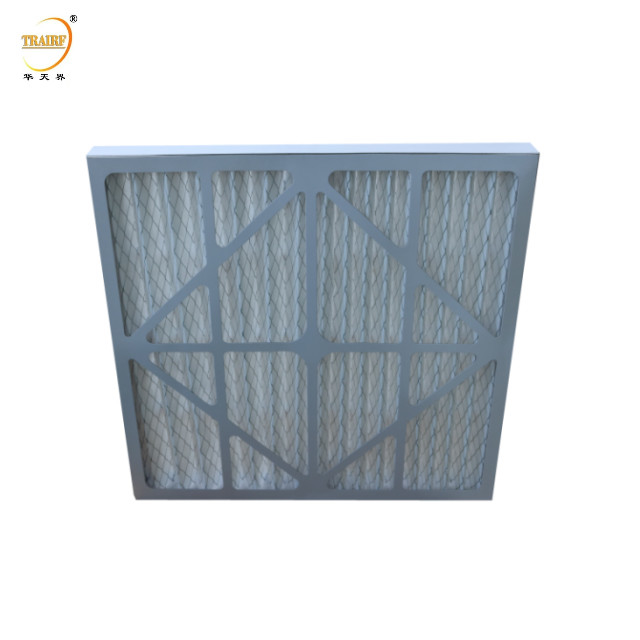 G3 G4 HVAC 사전 필터 Merv 8/11/13/14 에어컨 시스템용 종이 프레임 플레이트 공기 필터